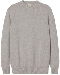 Salts Cashmere - Lofty Knit Crew Neck Sweater - Lyst