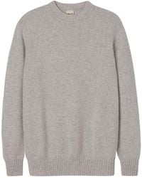 Salts Cashmere - Lofty Knit Crew Neck Sweater - Lyst