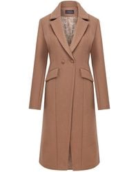 Mandragora - Carmel Classic Wool Coat - Lyst