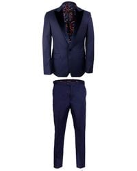 DAVID WEJ - Alfredo Dress Single Breasted Velvet Peak Lapel Tuxedo – - Lyst