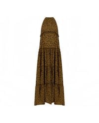 Belyed Handcraft - Loulou – Slip Maxi Crepe Dress By Belyed - Lyst