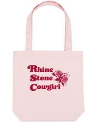 Black Cake - Barbie Girl Rhinestone Cowgirl Bling Bling Tote Bag - Lyst
