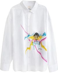 Foxylab New York - Cotton Shirt Tied Heart - Lyst