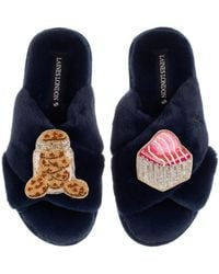 Laines London - Laines X Juliet Slippers With Cookie Jar & French Fancy Brooches - Lyst