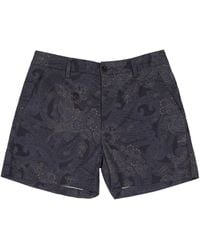 lords of harlech - Freda Paisley Explosion Tailored Short - Lyst