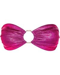 Enez Swim - Frida Bandeau Bikini Top - Lyst