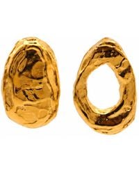 De Roms - The Eclipse Molten Stud Earrings - Lyst