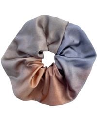 CREASE - Sunrise Silk Scrunchie - Lyst