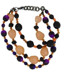 Vickisarge - Halloween Party Self-Weaving Multi-Strand Bracelet - Lyst