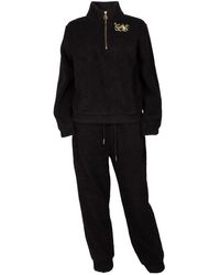 Laines London - Teddy Fleece Lounge Set With Gold Octopus Brooch - Lyst