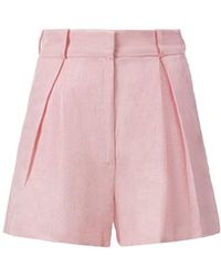 Lita Couture - Linen Shorts - Lyst