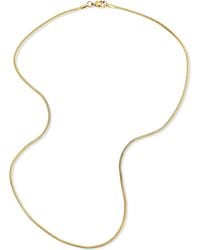 Ellie Vail Jewelry - Desi Herringbone Chain Necklace - Lyst