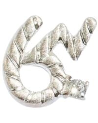 Claire Hill Designs - Brave Shorthand Stud Earring - Lyst