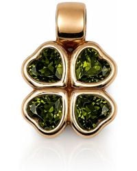 The Lila Lobster - Rose Clover Charm Bronze - Lyst