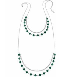 Heather Hawkins Jewelry - Get Lucky Layered Gemstone And Coin Chain Necklace - Lyst