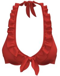 Blackbough Swim - Serina Ruffled Underwire Top Hot Gloss - Lyst