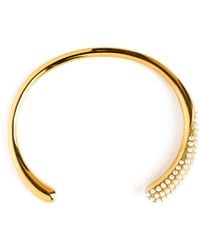 Superdivajewellery - Jenna Pearl Bangle - Lyst