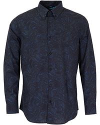 lords of harlech - Morris Madrid Paisley Shirt - Lyst