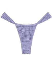 Montce - Lavender Crochet Sandra Bikini Bottom - Lyst