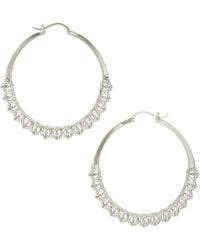 Astor & Orion - Calla Art Nouveau Hoops Medium - Lyst