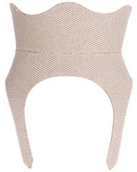 Concepto - Neutrals Luxe Leather Corset Belt - Lyst