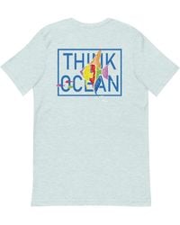 Anchor and Crew - Ice Think Ocean Fish Fluorescence Cotton Embroidered T-Shirt - Lyst