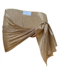 GeeGee Collection - Destello Beach Skirt - Lyst