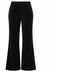 Traffic People - Corrie's Bravado Velvet Cord Bouvier Wide Leg Trousers - Lyst