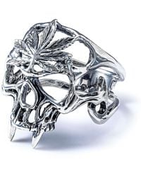 German Kabirski - Kuro Sculptural Skull Ring - Lyst