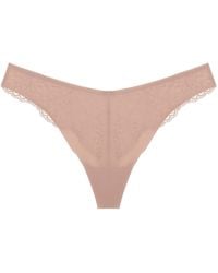 Journelle - Neutrals Allegra Jolie Thong Praline - Lyst