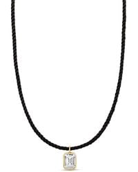 SHYMI - Cord Necklace With Fancy Shape - Lyst