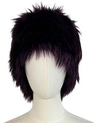Jennafer Grace - Anjelina Shadow Amethyst Faux Fur Hat - Lyst