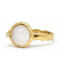Vintouch Italy - Ad Astra Moonstone Ring - Lyst
