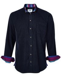 Koy Clothing - Dark Cord Shirt - Lyst