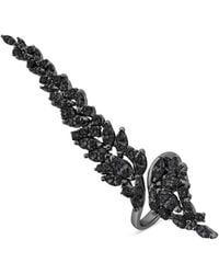 SALLY SKOUFIS - Renaissance Ring With Made Cz Diamond Stimulant - Lyst