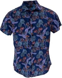 lords of harlech - Scott Ocean Floral Shirt - Lyst