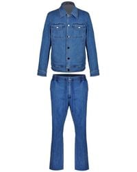 DAVID WEJ - Vanguard Stretch Denim Jacket Set - Lyst