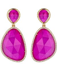Eye Candy LA - Anya Drop Earrings - Lyst