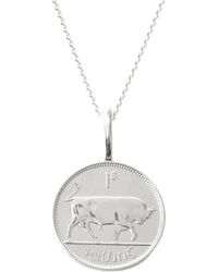 Katie Mullally - Irish Shilling Coin & Chain - Lyst