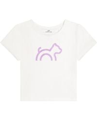 Cloud Haven - Rib Logo Tee - Lyst