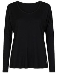 Conquista - Top With Long Batwing Sleeves By Swl - Lyst