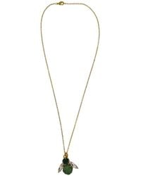 Vickisarge - Yuletide Big Bee Necklace - Lyst