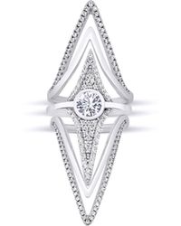 Najiba - Trinova Three Piece Ring Set - Lyst