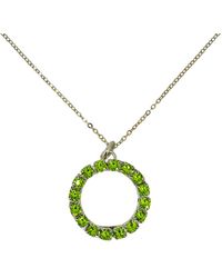Vickisarge - The Hoop Necklace - Lyst