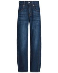 NOEND - Ava Flutter Slung Fit Jeans - Lyst