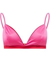 Ekcentrik - French Kiss Satin Bralette - Lyst