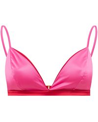 Ekcentrik - French Kiss Satin Bralette - Lyst