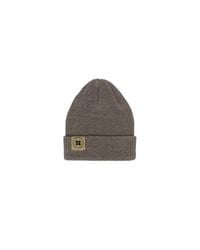 The New Orchard - Neutrals Lumberjack Recycled Vegan Beanie - Lyst
