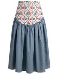 Collected Xx - Patchwork Skirt - Lyst