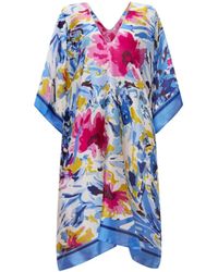 James Lakeland - Floral Mosaic Kaftan - Lyst
